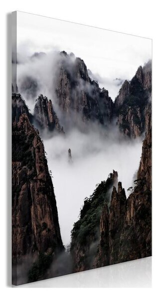 Quadro Fog Over Huang Shan (1 Part) Vertical