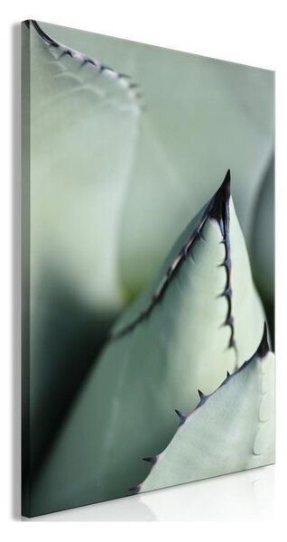 Quadro Green Spikes (1 Part) Vertical