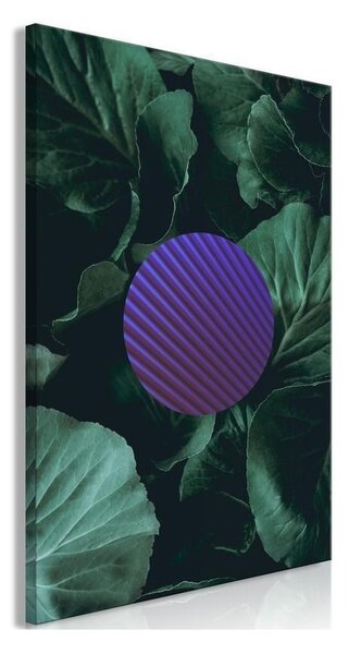 Quadro Botanical Abstraction (1 Part) Vertical