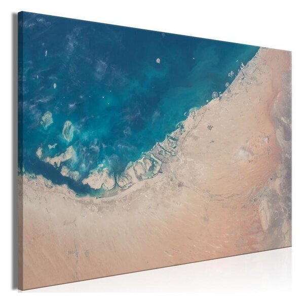 Quadro Dubai from the Satellite (1 Part) Wide
