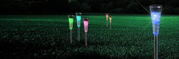 Globo 33079-5 - KIT 5x Lampada solare RGB-LED/0,06W/3,2V