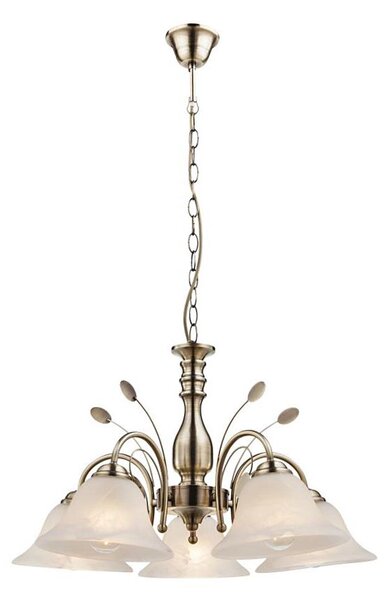 Globo 69007-5H - Lampadario POSETS 5xE27/60W/230V