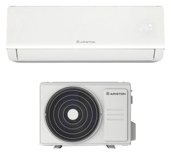 Ariston Climatizzatore 9000 Btu Inverter Monosplit Condizionatore con Pompa di Calore Classe A++/A+ R32 (Unit interna + Unit esterna) Wi-Fi - PRI