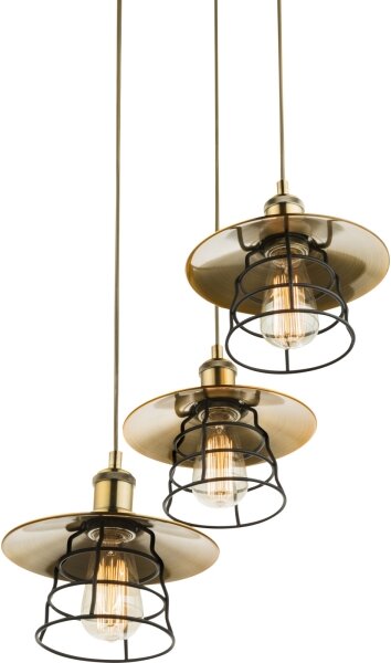 Globo 15086-3H - Lampadario VIEJO 3xE27/60W/230V