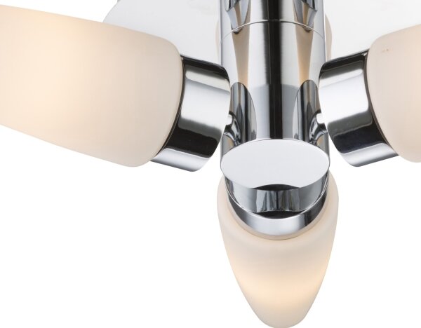 Globo 78160-3D - Bodové bagno chiaro 3xE14/20W IP44