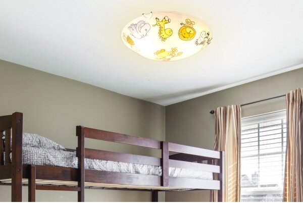 Globo 40607 - Plafoniera per bambini KIDDY 2xE27ILLU/60W/230V