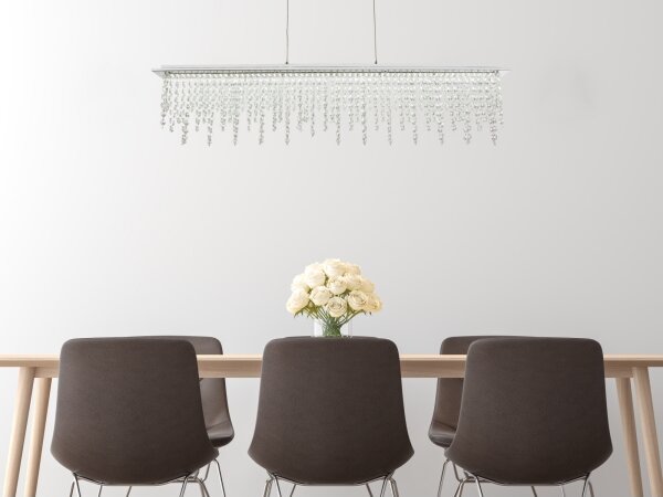 Globo 68405-24H - LED Dimmerabile cristallo lampadario su filo LED/24W/230V + +TC