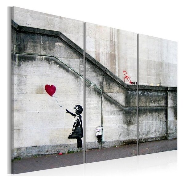 Quadro Girl With a Balloon by Banksy