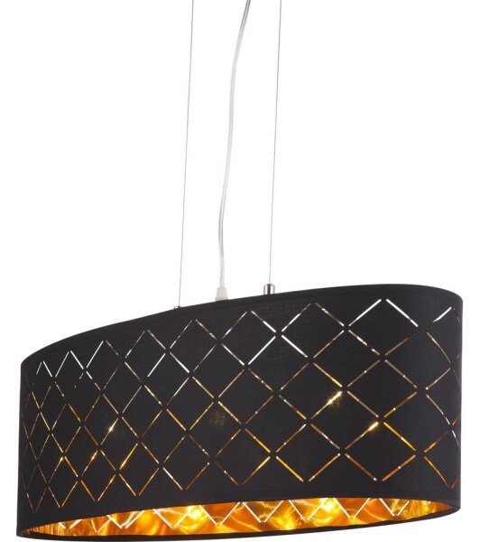 Globo 15229H2 - Lampadario a sospensione con filo CLARKE 3xE27/60W/230V