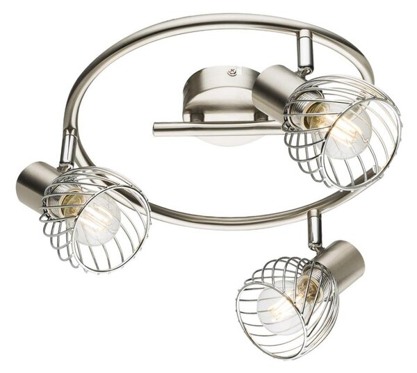 Globo 54809-3 - Luce Spot TEXAS 3xE14/40W/230V cromo opaco