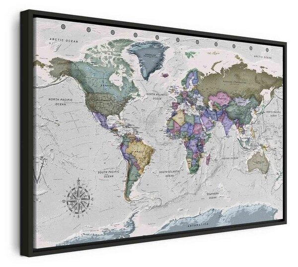 Quadro World Destinations (1 Part) Wide