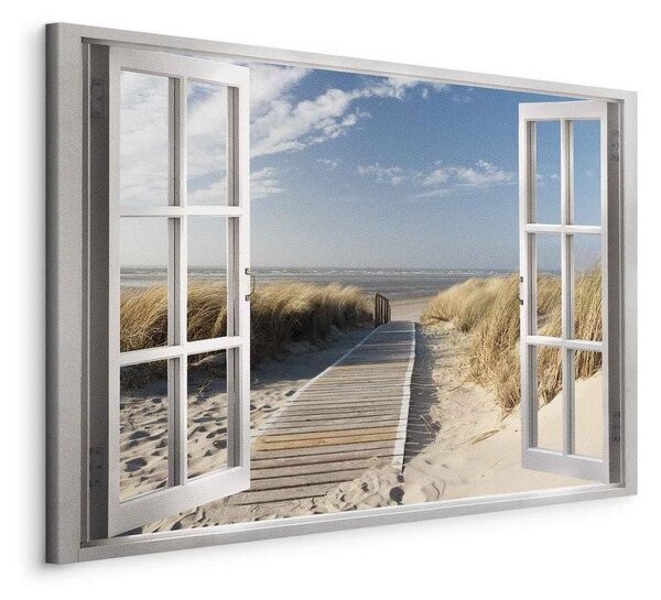 Quadro Window View of the Beach