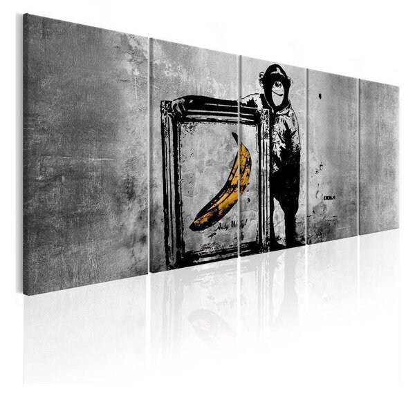 Quadro Banksy Monkey with Frame
