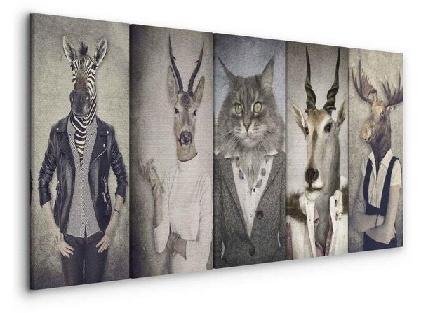 Quadro Animal Masks I