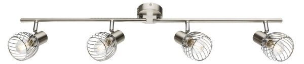 Globo 54809-4 - Luce Spot TEXAS 4xE14/40W/230V cromo opaco