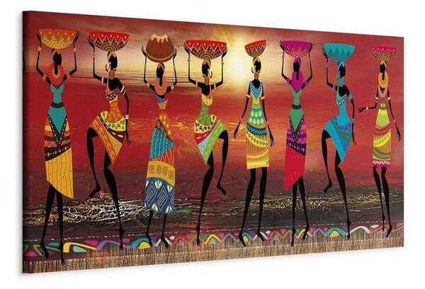 Quadro African Women Dancing