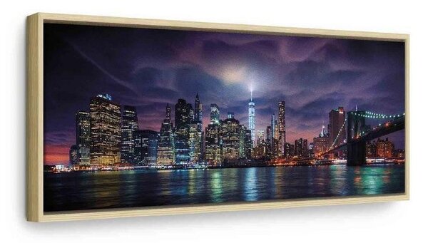 Quadro New York Dark City
