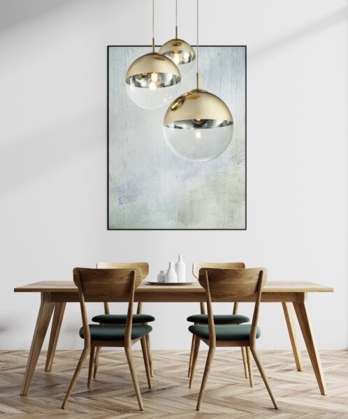 GLOBO 15855-3 - Lampadario a sospensione con filo VARUS 3xE27/40W/230V