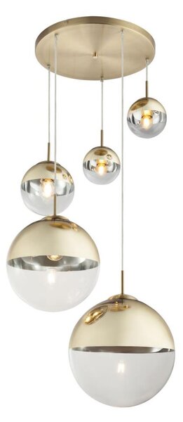 Globo 15855-5 - Lampadario a sospensione con filo VARUS 5xE27/40W/230V