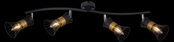 Globo 54814-4 - Luce Spot PURRA 4xE14/40W/230V