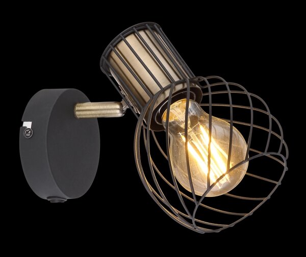 Globo 54013-1 - Luce Spot da parete ARGUSTO 1xE27/40W/230V