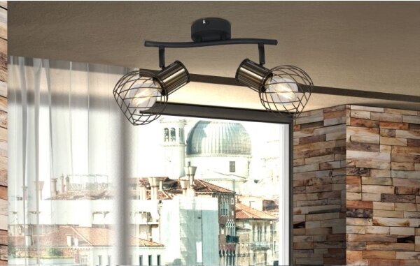 Globo 54013-2 - Luce Spot ARGUSTO 2xE27/40W/230V
