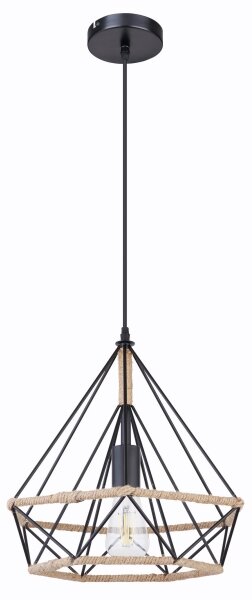 Globo 69029 - Lampadario a sospensione con filo ULLEU 1xE27/60W/230V