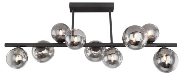 Globo 56133-9D - Lampadario a sospensione con supporto rigido LED RIHA 9xG9/3W/230V