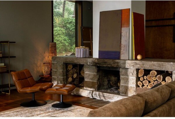Poltrona marrone Bar - Dutchbone