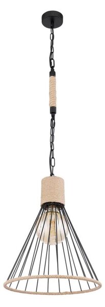 Globo 15676H1 - Lampadario su catena HALIA 1xE27/60W/230V