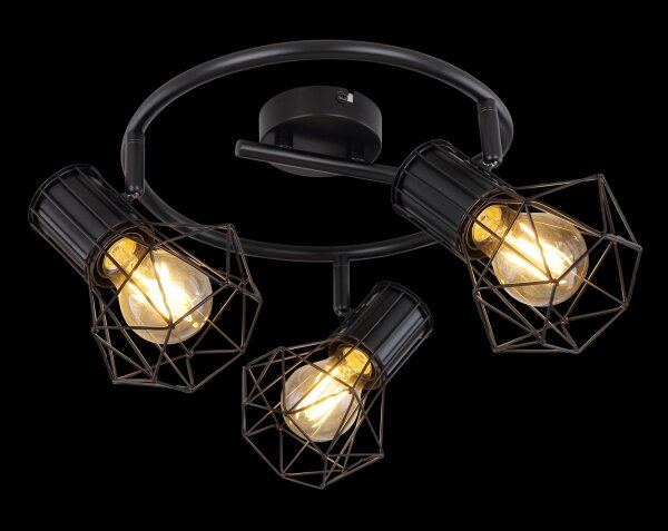 Globo 54017-3 - Luce Spot PRISKA 3xE27/40W/230V