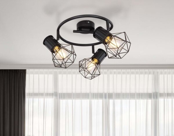 Globo 54017-3 - Luce Spot PRISKA 3xE27/40W/230V