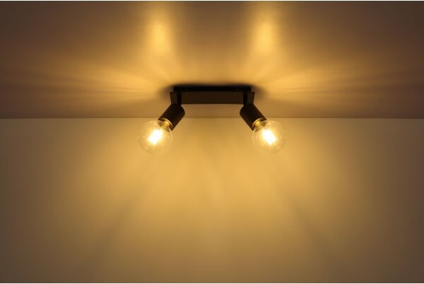 Globo 54030-2 - Luce Spot HERMINE 2xE27/60W/230V