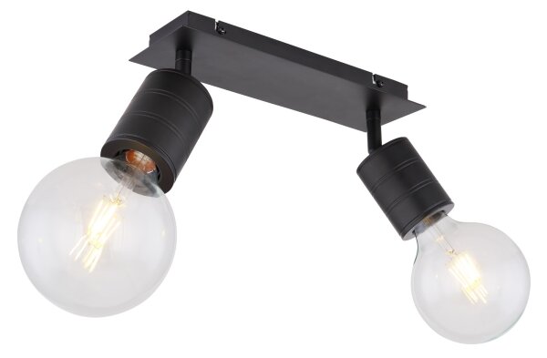 Globo 54030-2 - Luce Spot HERMINE 2xE27/60W/230V
