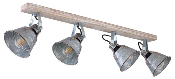 Globo 15366Z-4 - Faretto GÜNTHER 4xE27/60W/230V