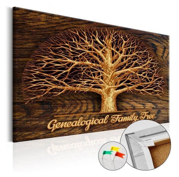 Quadri di sughero Family Tree [Corkboard]