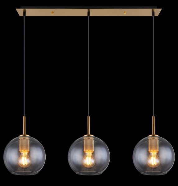 Globo 15462H2 - Lampadario a sospensione con filo ADARA 3xE27/60W/230V