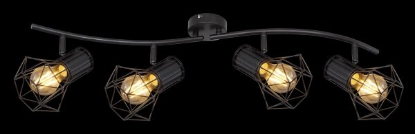 Globo 54017-4 - Luce Spot PRISKA 4xE27/40W/230V