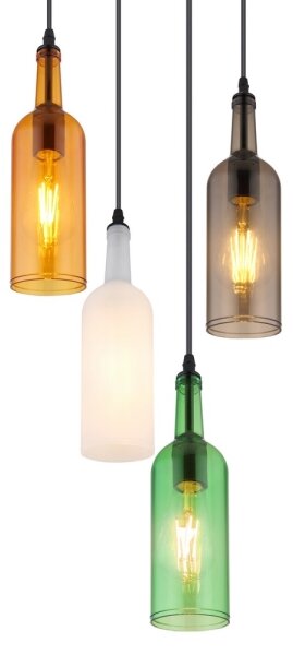 Globo 28048-4H - Lampadario su filo LEVITO 4xE27/8W/230V