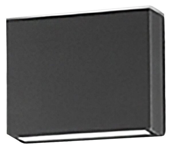 Applique esterno perenz pocket 8316 a ct ip65 led cct antracite opaco biemissione - Perenz
