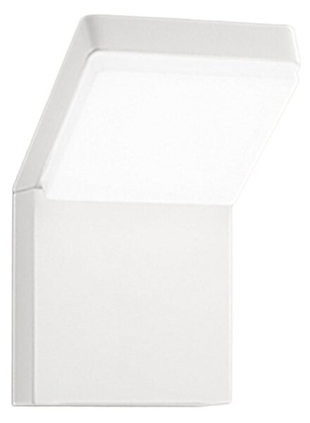 Applique esterno orientabile perenz piega 8336 b ct ip65 led cct bianco opaco - Perenz