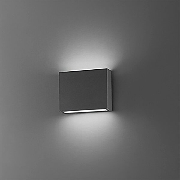 Applique esterno perenz pocket 8316 a ct ip65 led cct antracite opaco biemissione - Perenz