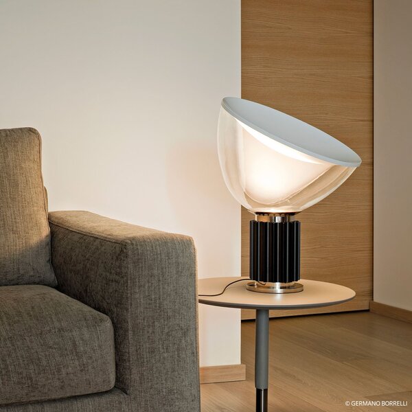 Lampade da tavolo FLOS, Taccia small, dimmerabile, Nero, Soggiorno, Metallo, Design