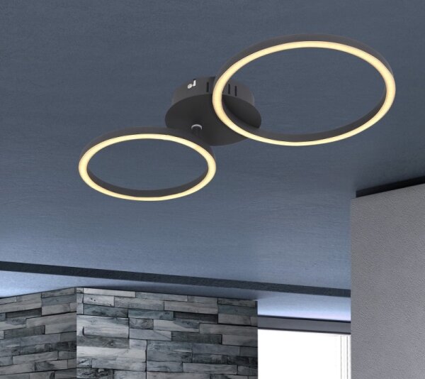 Globo 67233-24S - Lampadario a LED da superficie KENDY LED/24W/230V