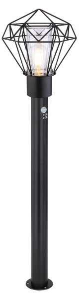 Globo 31357S - Lampada da esterno con sensore HORACE 1xE27/15W/230V IP44