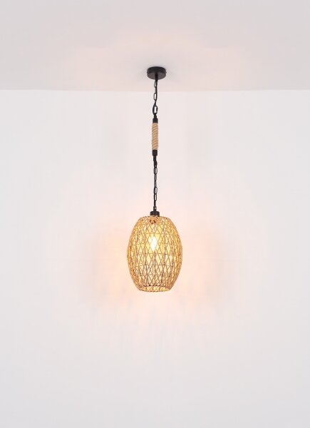 Globo 15670H - Lampadario su catena HALIA 1xE27/60W/230V
