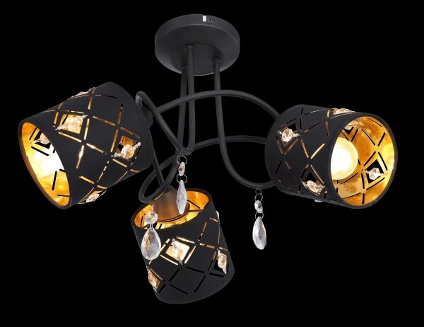 Globo 15448-3D - Lampadario a sospensione ABBEY 3xE14/25W/230V