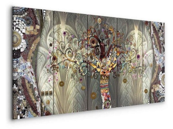 Quadro Tree of Life (5 Parts) Narrow