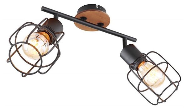 Globo 54037-2 - Faretto WILLA 2xE27/60W/230V