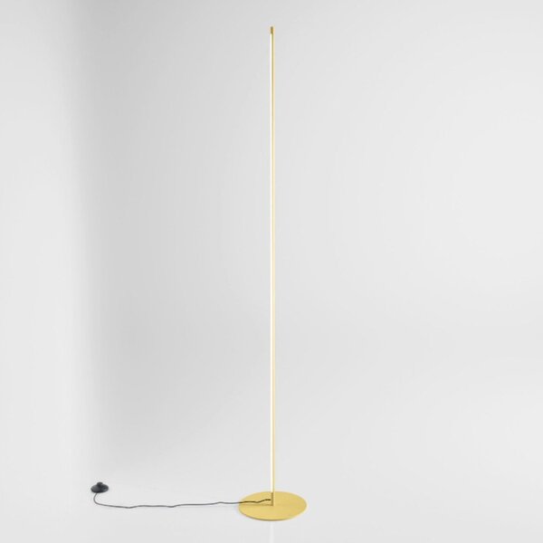 Piantana classica gea luce ebony pt febpio led alluminio silicone dimmerabile - Gea Luce